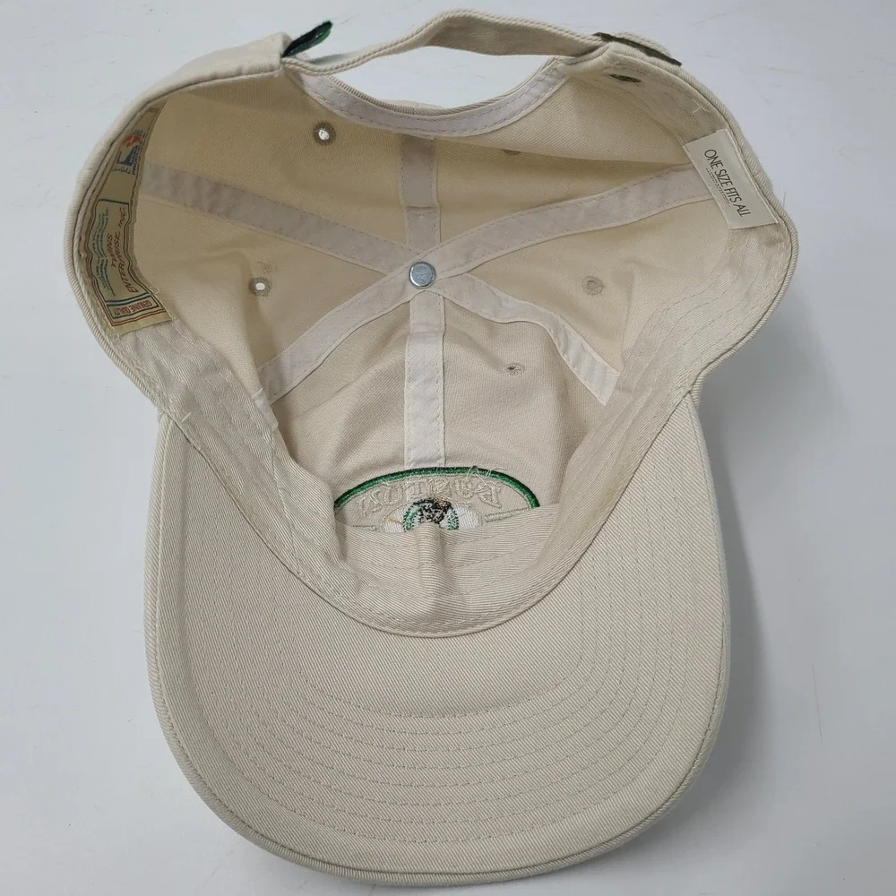 Vintage Boston Celtics Hat Strapback Twins Enterprise Beige NBA‎ Basketball Men